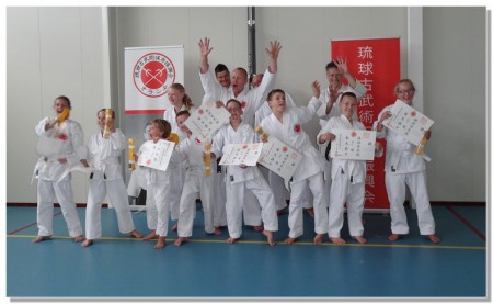 Met dank aan Rob, Adri, Ben en Frank voor de diploma's.